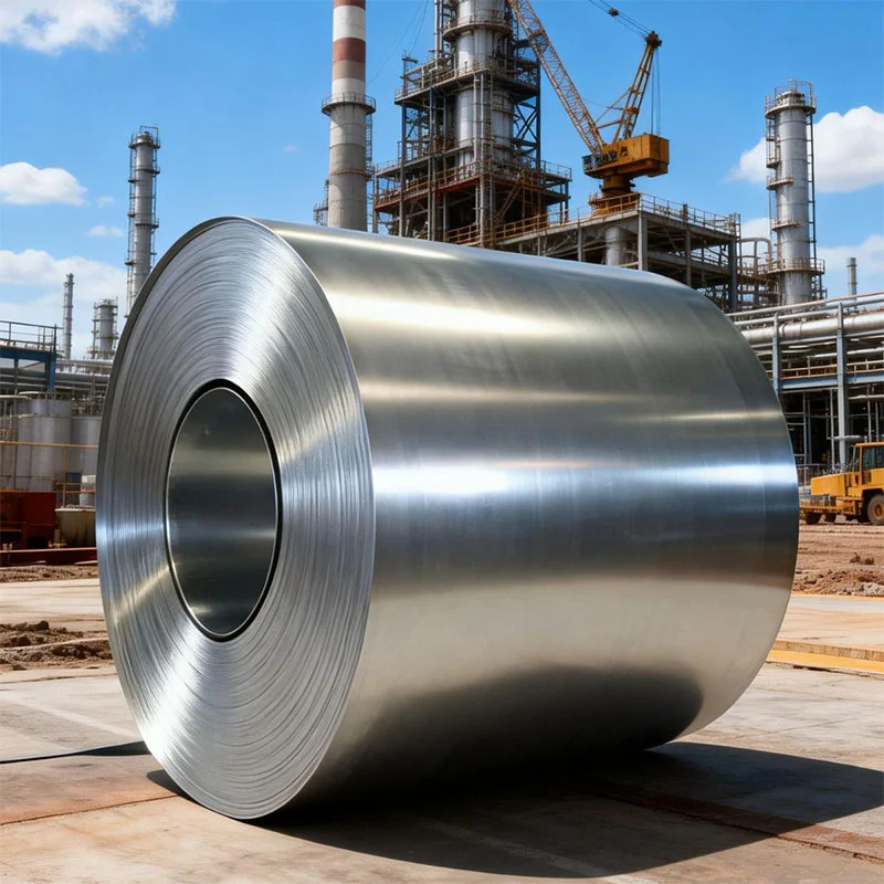 Spule aus verzinktem Stahl für die Metallverarbeitung